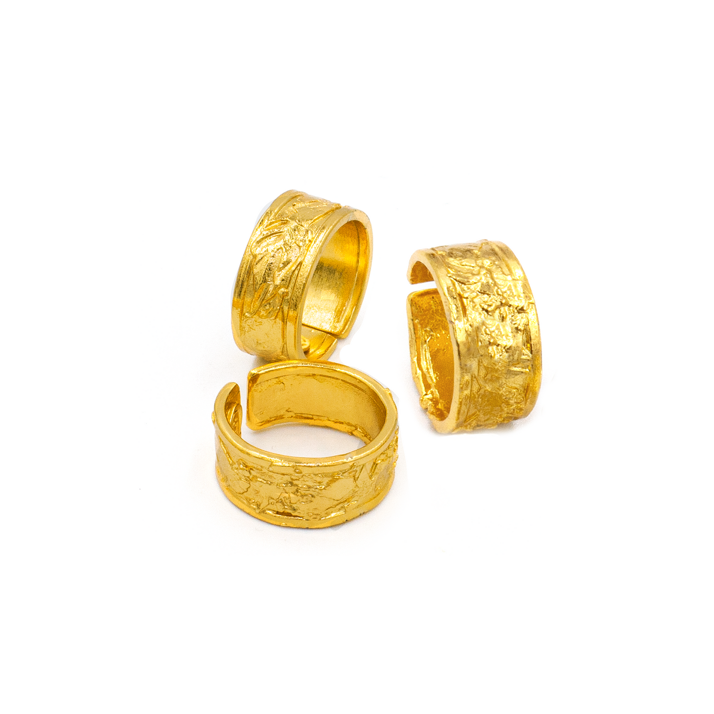 Anillo Lava De Fuego Ancho
