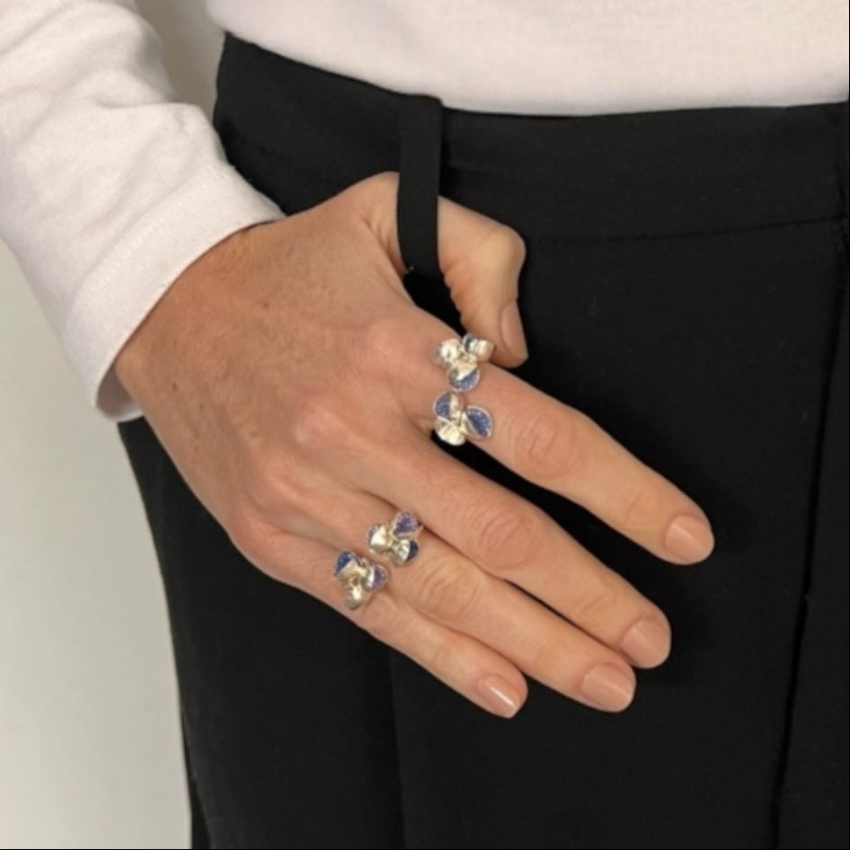 Anillo Tres Capullos