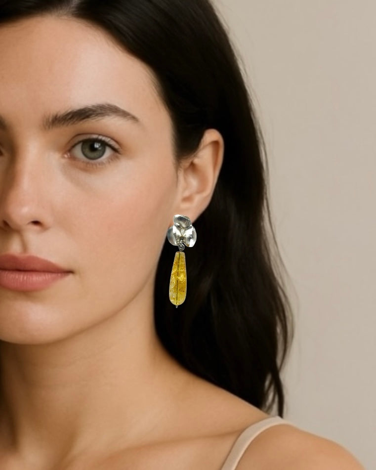 Aretes Flor de Chicalá