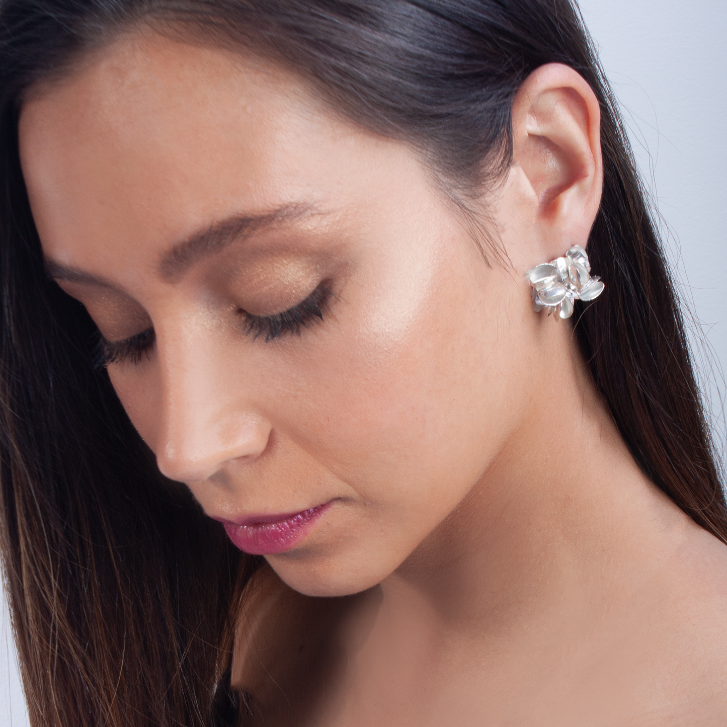 Aretes Hortensia