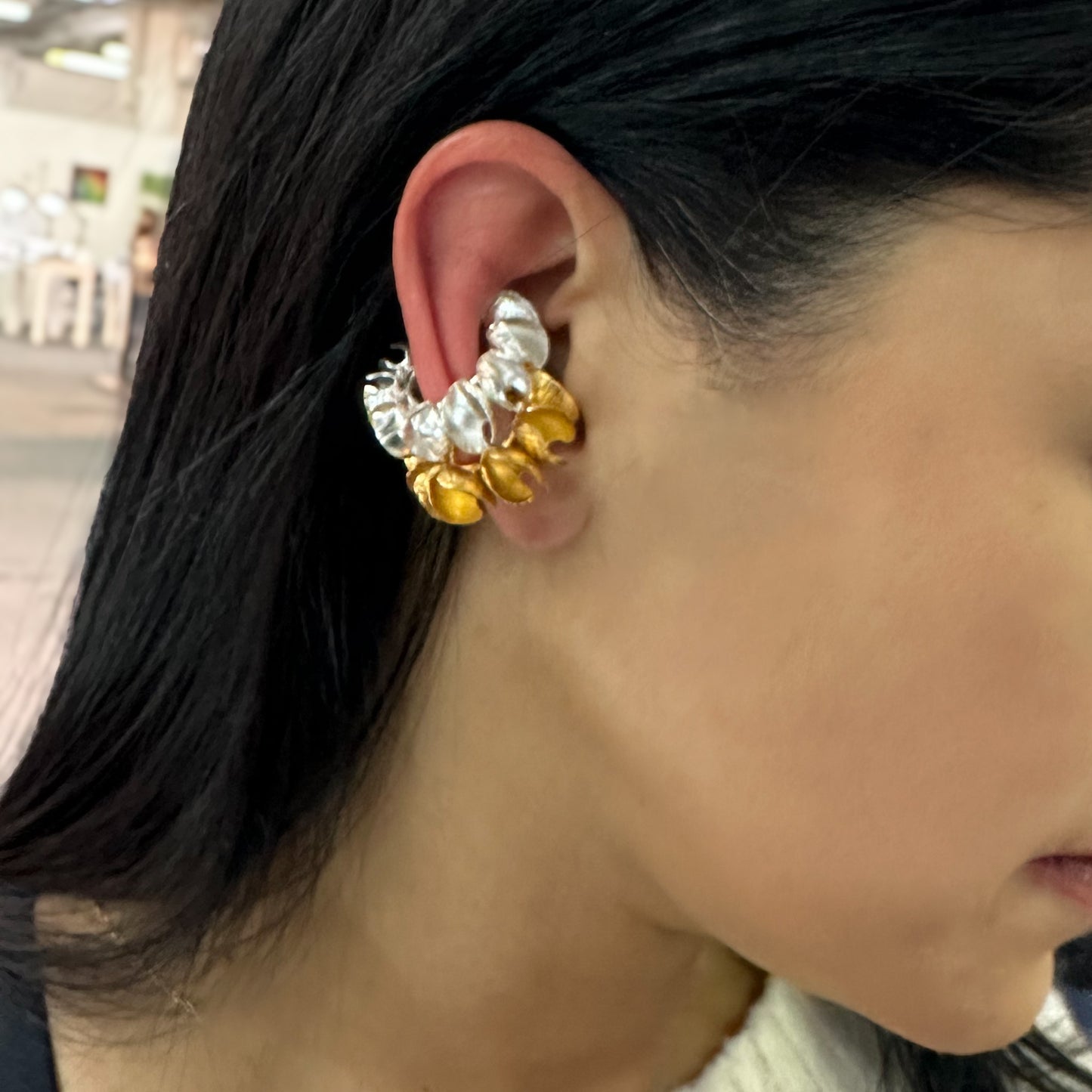 Earcuff  Savia Dorado