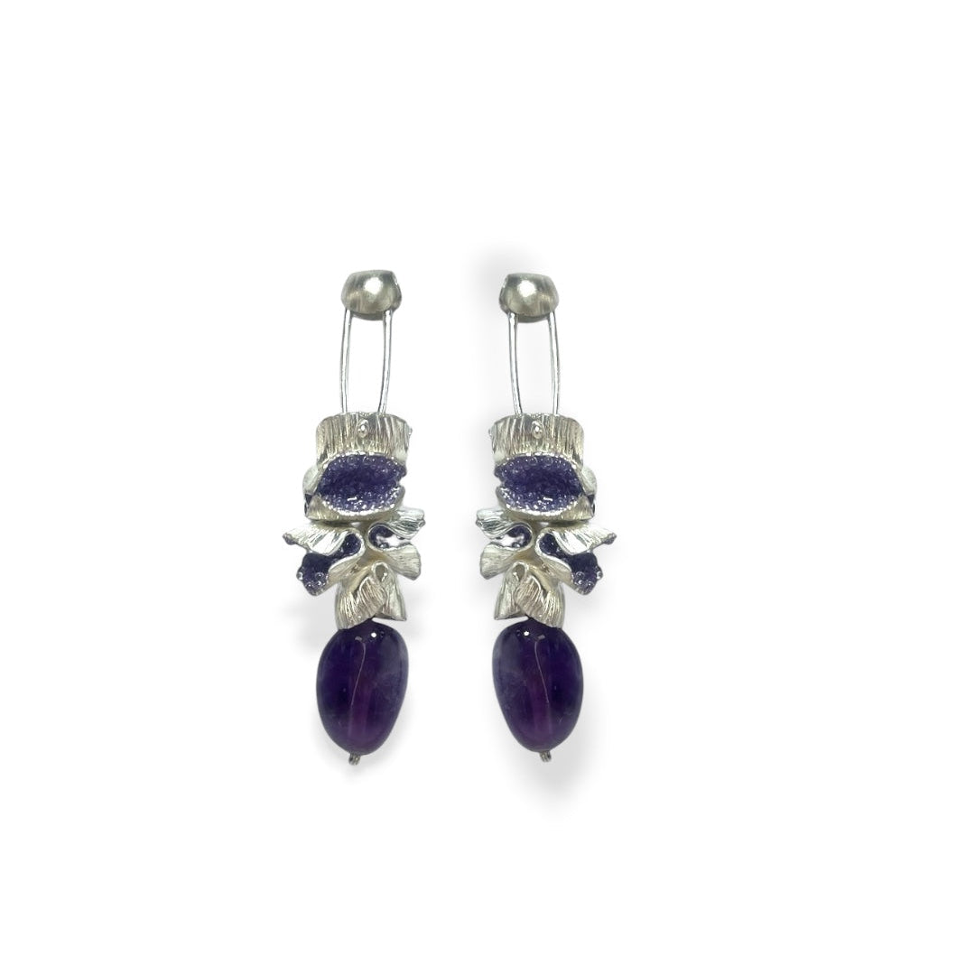 Aretes Jacaranda