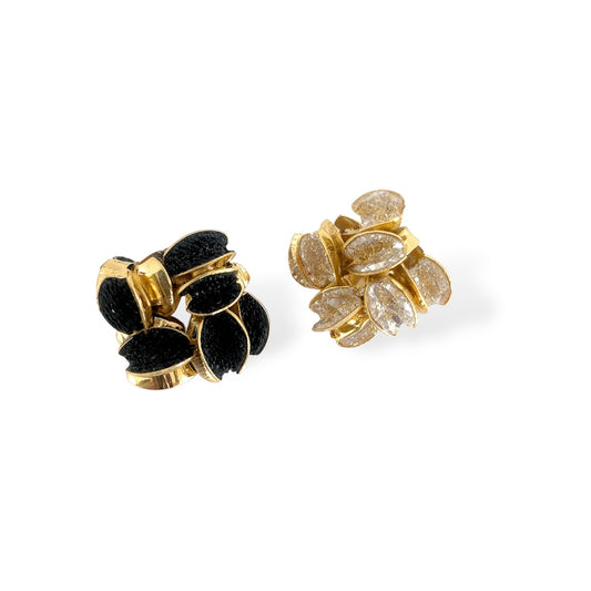 Broche Pin Hortensia B&W