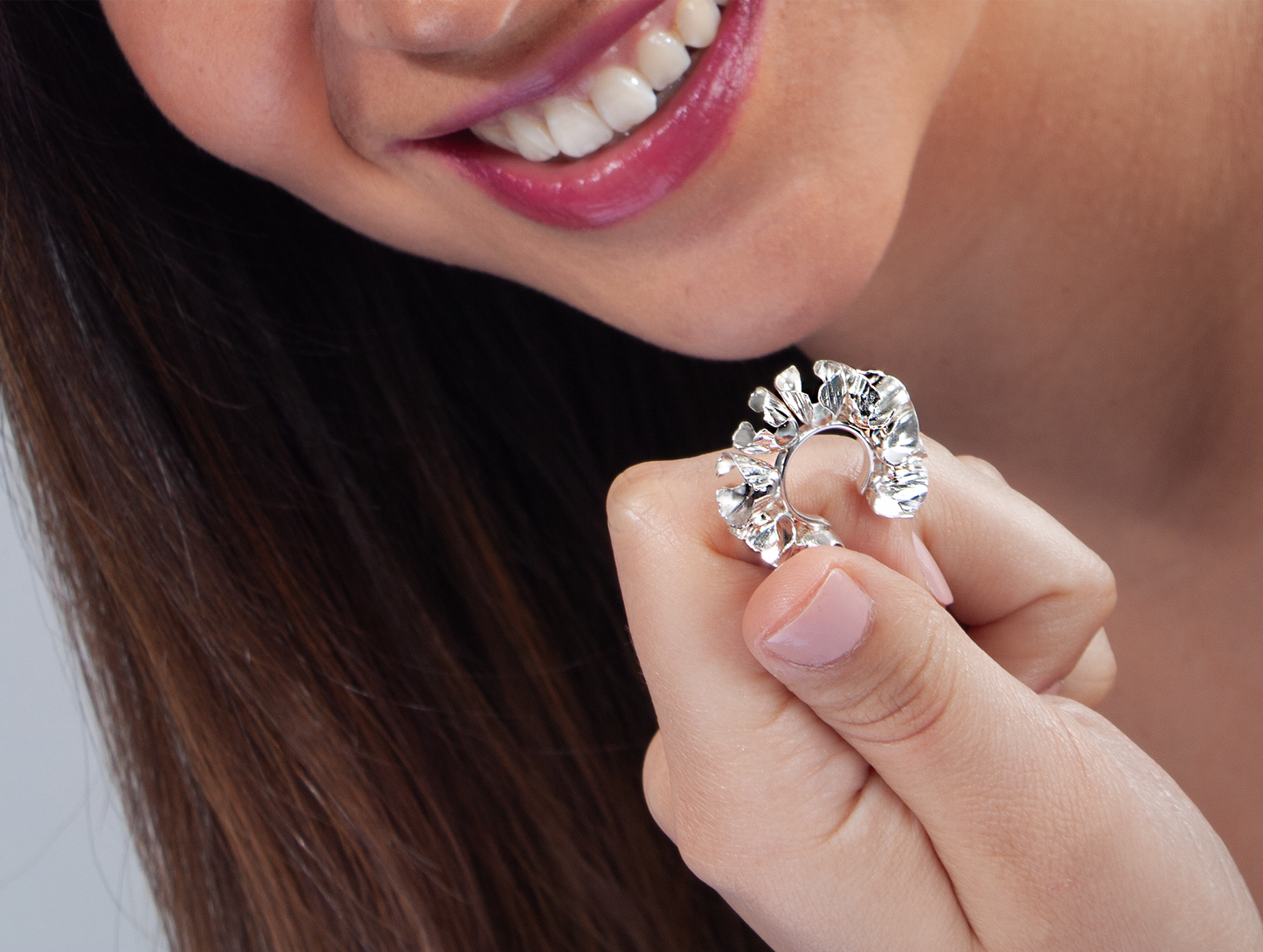 Earcuff  Savia Plata
